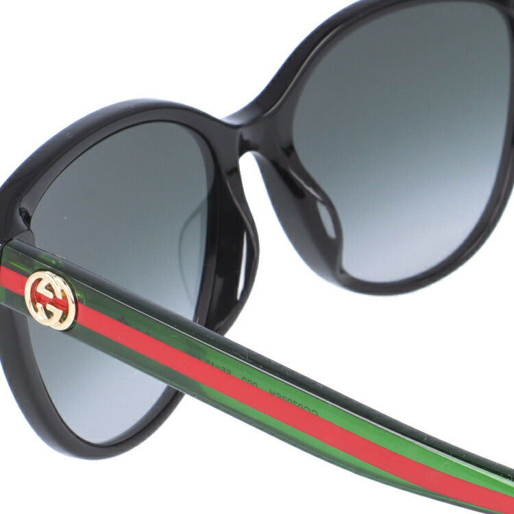 グッチ サングラス アジアンフィット GUCCI GG0703SK 002 55サイズ バタフライ ユニセックス メンズ レディース イタリア製 インターロッキング GG ラッピング無料