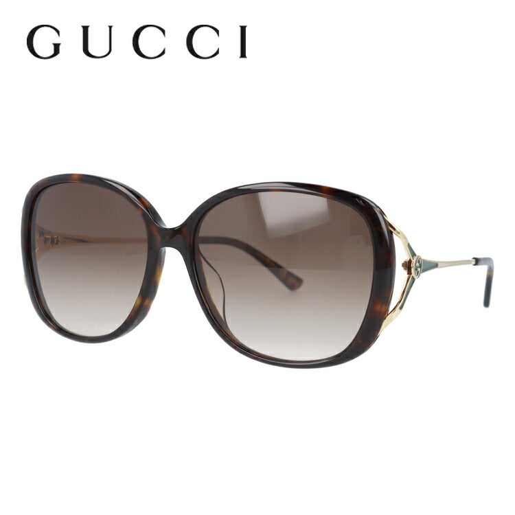 グッチ サングラス アジアンフィット GUCCI GG0649SK 003 58サイズ バタフライ ユニセックス メンズ レディース イタリア製 インターロッキング GG ラッピング無料