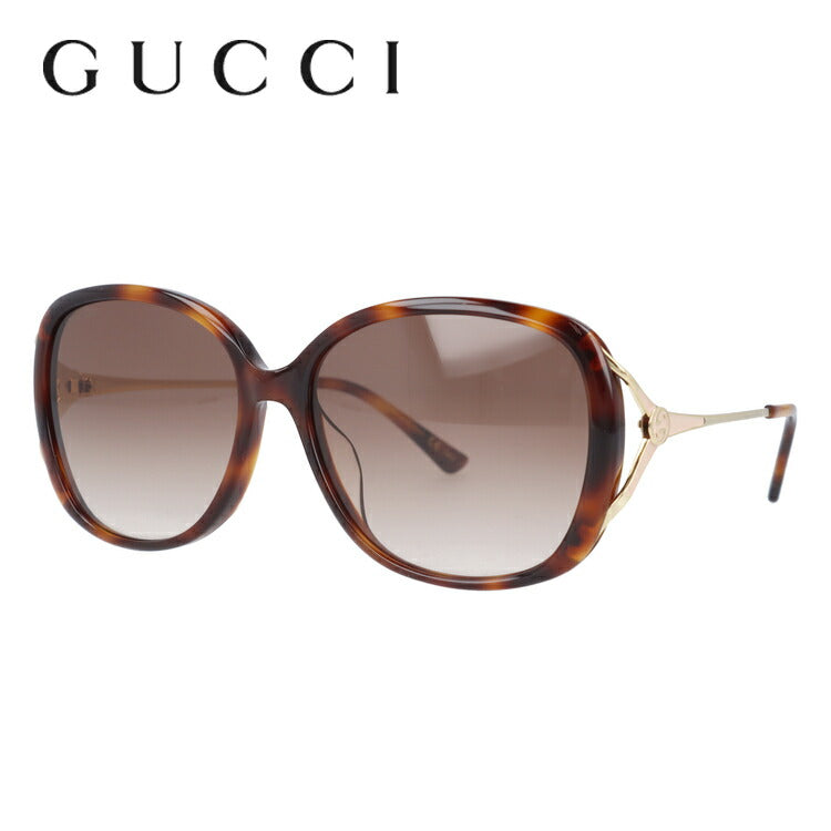 グッチ サングラス アジアンフィット GUCCI GG0649SK 004 58サイズ バタフライ ユニセックス メンズ レディース イタリア製 インターロッキング GG ラッピング無料