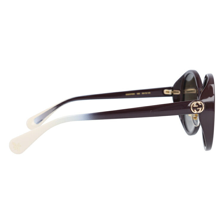 グッチ サングラス GUCCI GG0370SK 006 56サイズ ラウンド ユニセックス メンズ レディース イタリア製 インターロッキング GG ラッピング無料