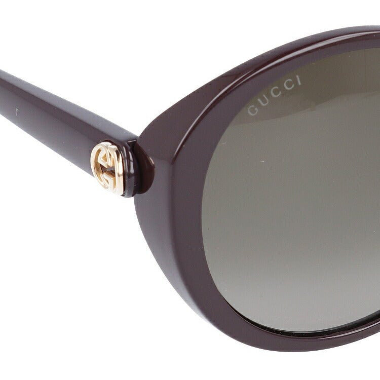 グッチ サングラス GUCCI GG0370SK 006 56サイズ ラウンド ユニセックス メンズ レディース イタリア製 インターロッキング GG ラッピング無料