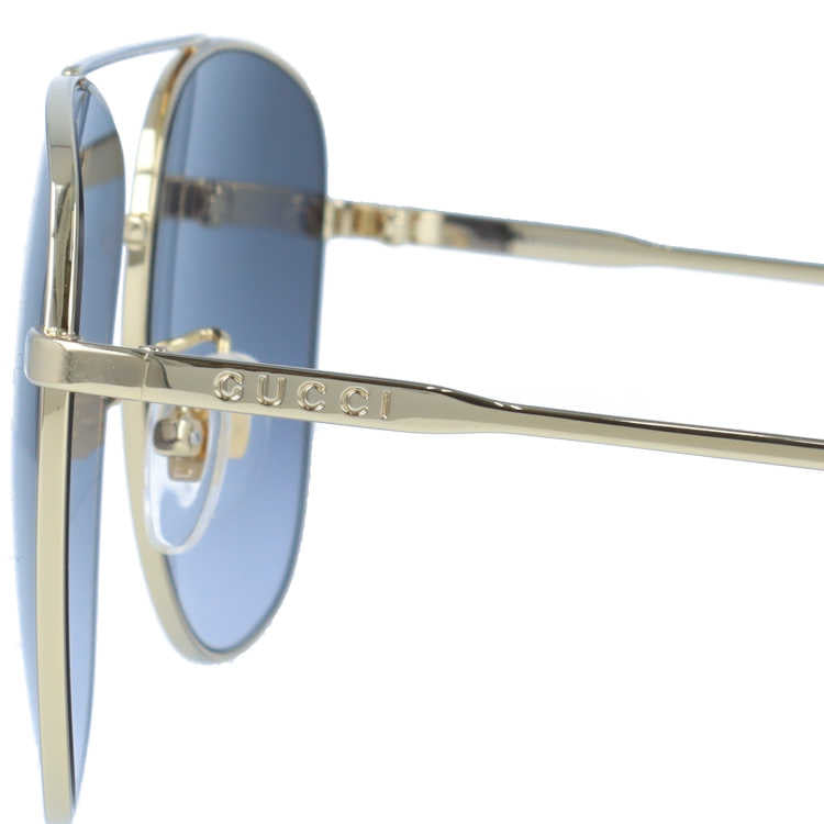 グッチ サングラス GUCCI GG0410SK 003 61サイズ ティアドロップ（ダブルブリッジ） 日本製 ビー（蜂） ブランド レディース メンズ メガネ アイウェア UVカット 紫外線カット UV対策 おしゃれ ギフト プレゼント 母の日 父の日 ラッピング無料