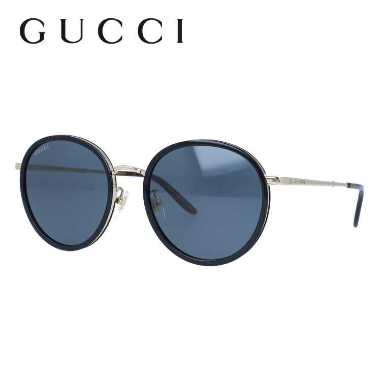 グッチ サングラス GUCCI GG0677SK 001 55サイズ ボストン 日本製 ブランド レディース メンズ メガネ アイウェア UVカット 紫外線カット UV対策 おしゃれ ギフト プレゼント 母の日 父の日 ラッピング無料