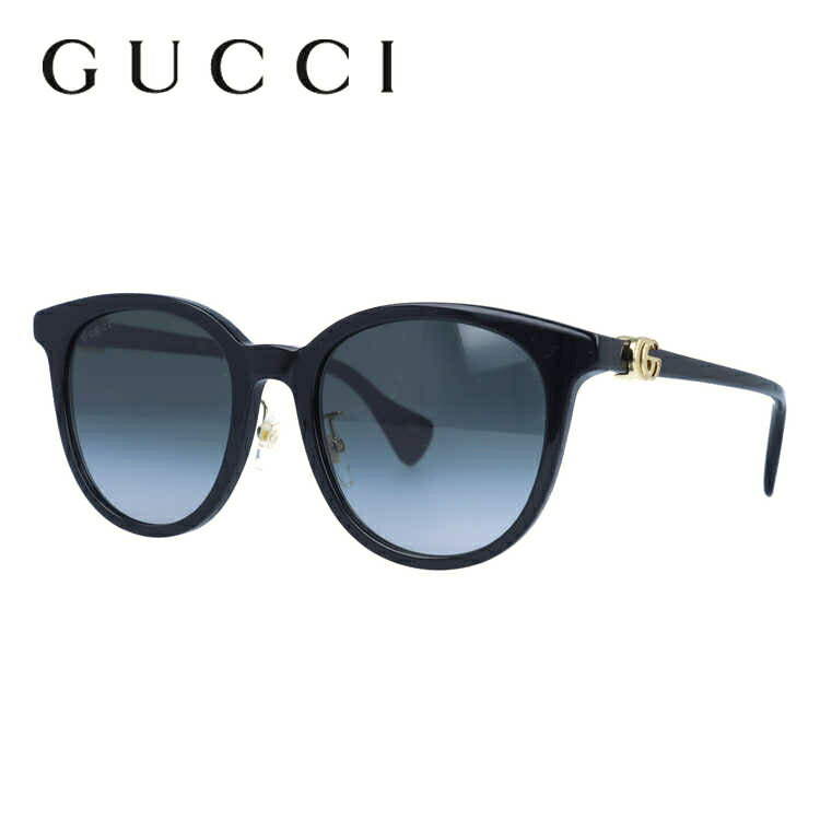 グッチ サングラス GUCCI GG1073SK 002 54サイズ ボストン メンズ レディース 大きめ ダブルG ロゴ イタリア製