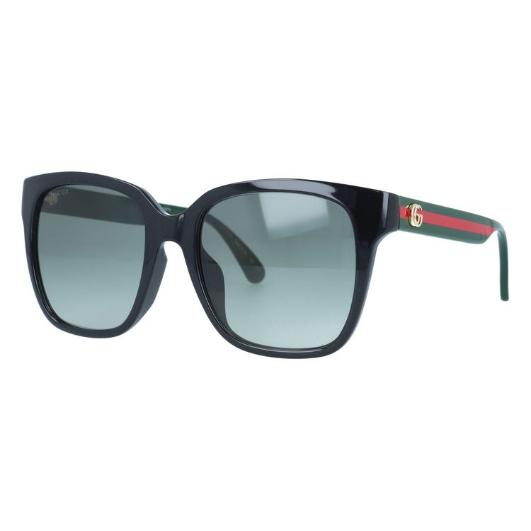 【訳あり】グッチ サングラス アジアンフィット GUCCI GG0715SA 001 53サイズ バタフライ ユニセックス メンズ レディース イタリア製 インターロッキング GG