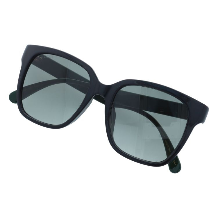 【訳あり】グッチ サングラス アジアンフィット GUCCI GG0715SA 001 53サイズ バタフライ ユニセックス メンズ レディース イタリア製 インターロッキング GG