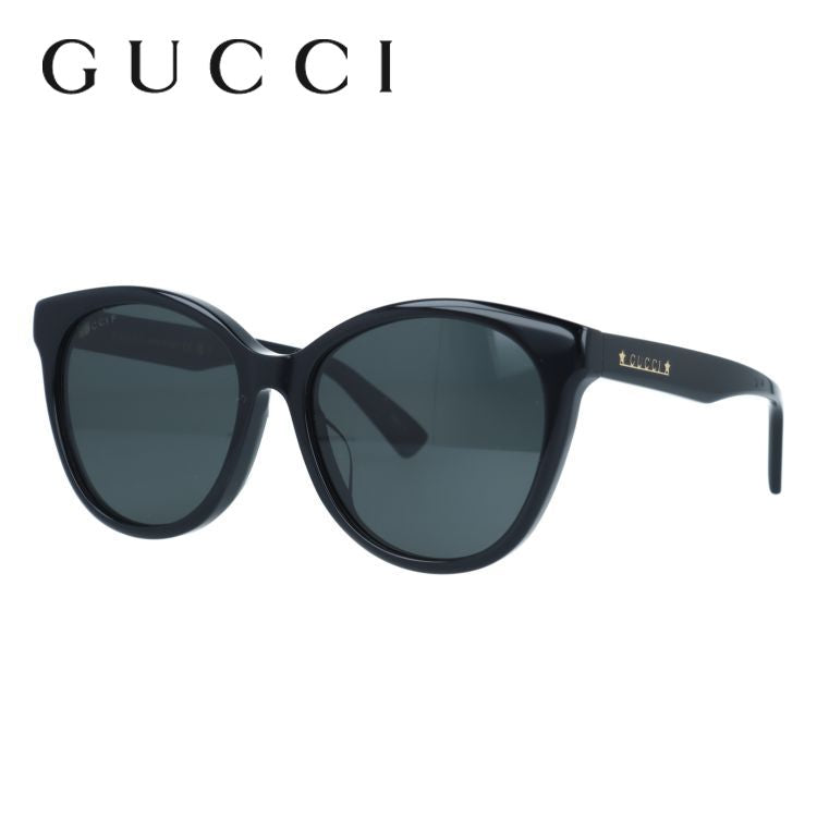 グッチ サングラス 偏光サングラス アジアンフィット GUCCI GG1171SK 001 57サイズ ウェリントン型 ユニセックス メンズ レディース 星 スター