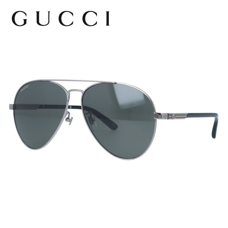 グッチ サングラス アジアンフィット GUCCI GG1288SA 001 61サイズ インターロッキングG ティアドロップ型 ユニセックス メンズ レディース インターロッキング GG