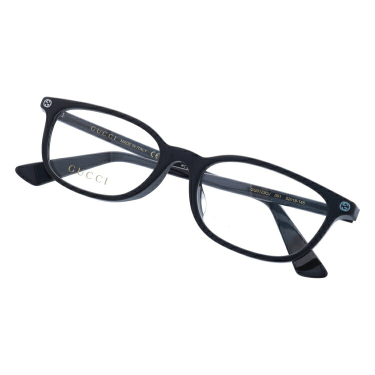 グッチ メガネフレーム 伊達メガネ アジアンフィット GUCCI GG0123OJ 001 52サイズ オーバル ユニセックス メンズ レディース ビー 蜂 インターロッキング GG ラッピング無料