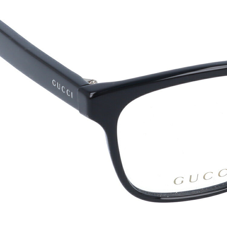 【訳あり】グッチ メガネフレーム 伊達メガネ アジアンフィット GUCCI GG0162OA 001 55サイズ ウェリントン ユニセックス メンズ レディース ビー 蜂 ラッピング無料