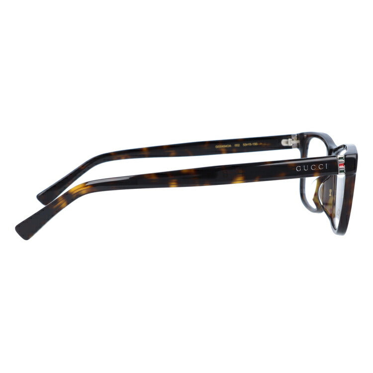 グッチ メガネフレーム 伊達メガネ アジアンフィット GUCCI GG0454OA 002 53サイズ ウェリントン ユニセックス メンズ レディース シェリーライン ウェブライン ラッピング無料
