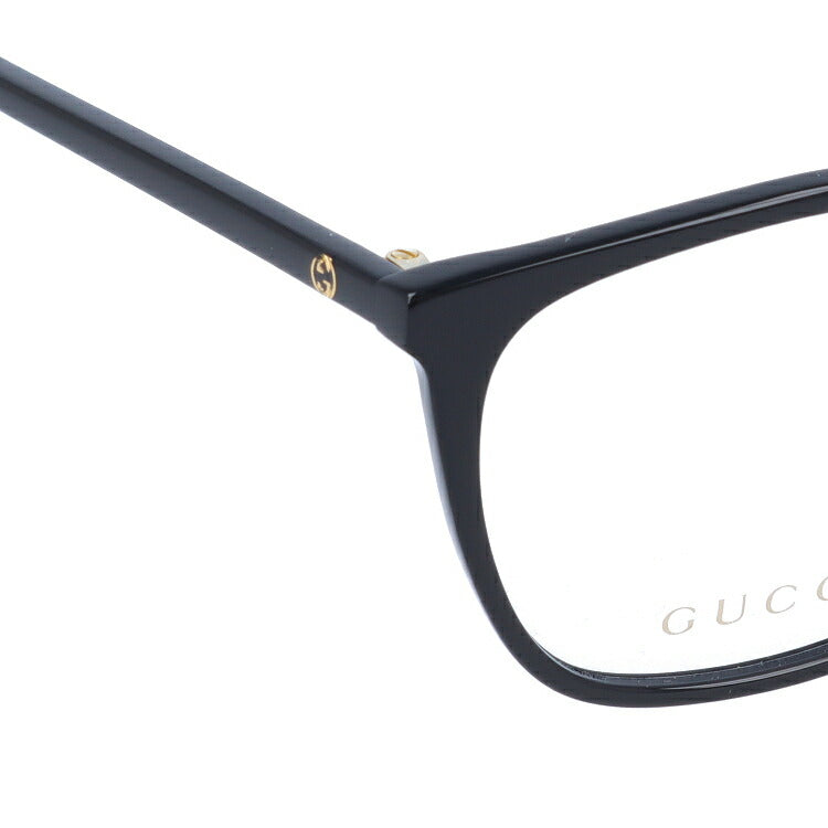 グッチ メガネフレーム 伊達メガネ アジアンフィット GUCCI GG0555OA 001 53サイズ ウェリントン ユニセックス メンズ レディース インターロッキング GG ラッピング無料