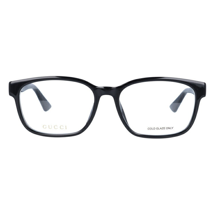 グッチ メガネフレーム 伊達メガネ アジアンフィット GUCCI GG0749OA 001 56サイズ スクエア ユニセックス メンズ レディース シェリーライン ウェブライン ラッピング無料