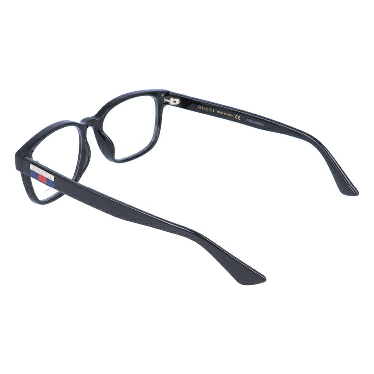 グッチ メガネフレーム 伊達メガネ アジアンフィット GUCCI GG0749OA 001 56サイズ スクエア ユニセックス メンズ レディース シェリーライン ウェブライン ラッピング無料