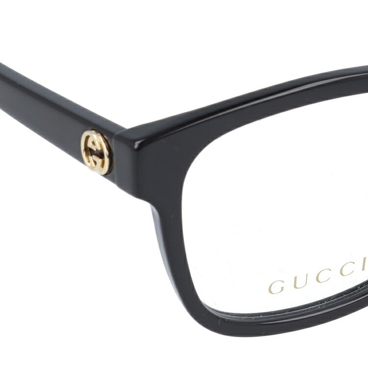 グッチ メガネフレーム 伊達メガネ アジアンフィット GUCCI GG0374OA 001 55サイズ ウェリントン ユニセックス メンズ レディース ビー 蜂 インターロッキング GG ラッピング無料