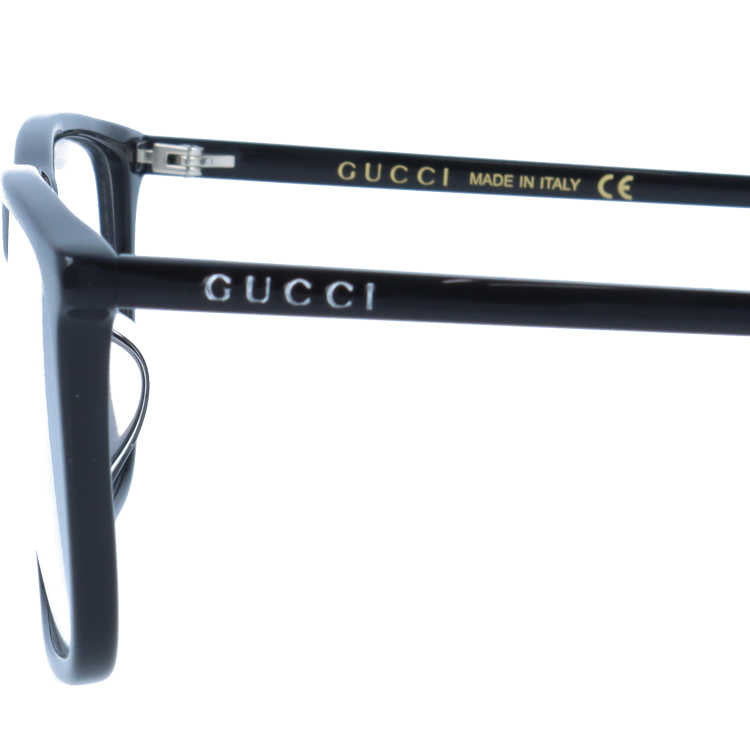 グッチ メガネフレーム 伊達メガネ アジアンフィット GUCCI GG0758OA 001 56サイズ スクエア ユニセックス メンズ レディース イタリア製