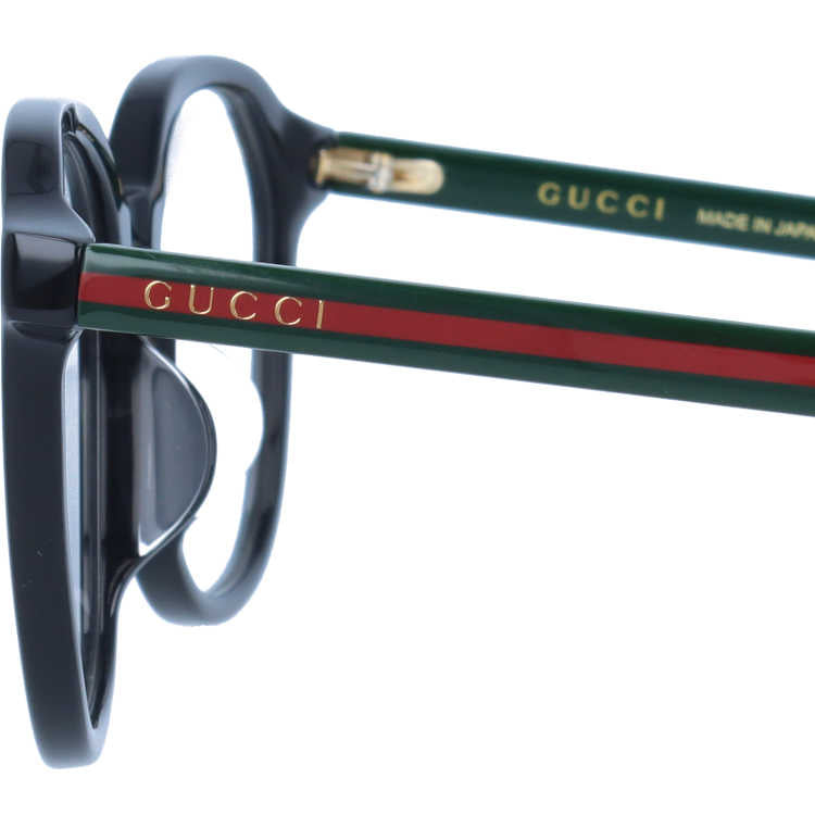 グッチ メガネフレーム 伊達メガネ アジアンフィット GUCCI GG0932OA 001 53サイズ ウェリントン ユニセックス メンズ レディース 日本製 シェリーライン