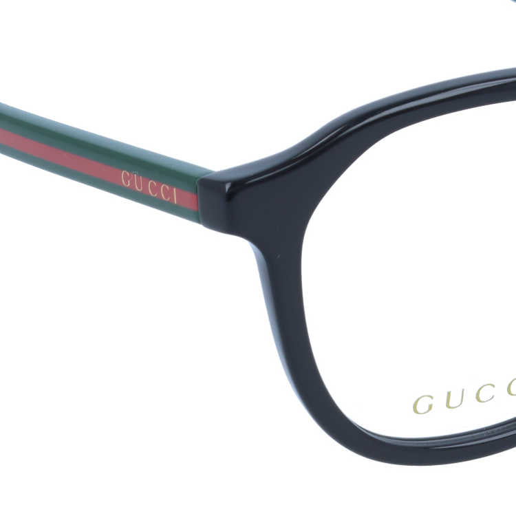 グッチ メガネフレーム 伊達メガネ アジアンフィット GUCCI GG0932OA 001 53サイズ ウェリントン ユニセックス メンズ レディース 日本製 シェリーライン