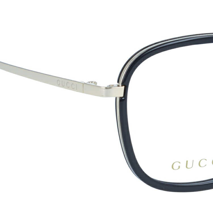 グッチ メガネフレーム 伊達メガネ GUCCI GG0955OA 001 52サイズ スクエア ユニセックス メンズ レディース 日本製