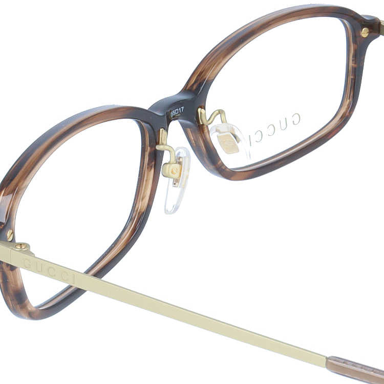 グッチ メガネフレーム 伊達メガネ GUCCI GG1057OJ 003 55サイズ スクエア ユニセックス メンズ レディース 日本製