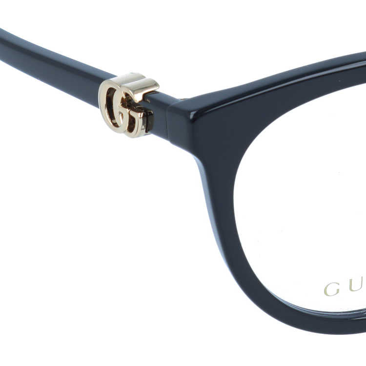 グッチ メガネフレーム 伊達メガネ アジアンフィット GUCCI GG1074OA 001 54サイズ バタフライ メンズ レディースキャッツアイ ダブルG GGマーモント イタリア製