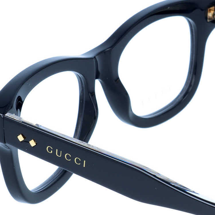 グッチ メガネフレーム 伊達メガネ レギュラーフィット GUCCI GG1086O 001 51サイズ ウェリントン メンズ レディース イタリア製