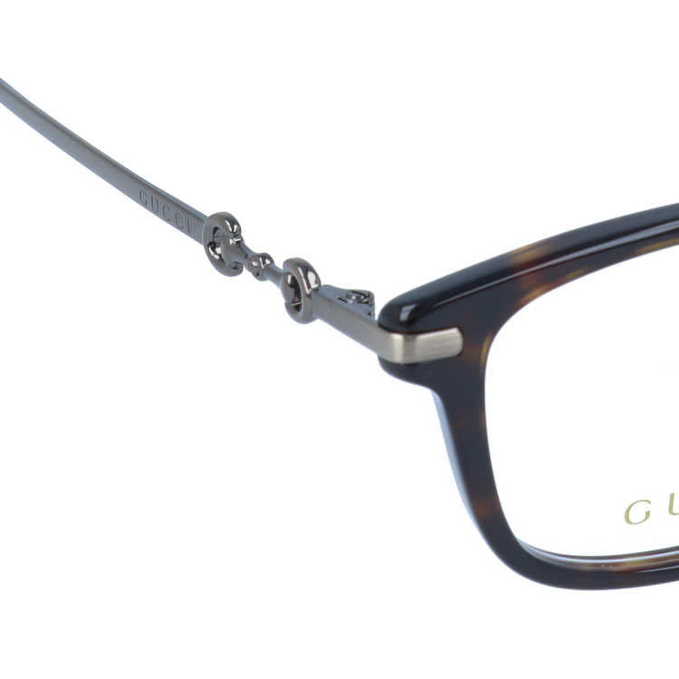 グッチ メガネフレーム 伊達メガネ GUCCI GG1129OJ 002 52サイズ レクタングル メンズ レディース ホースビット 日本製