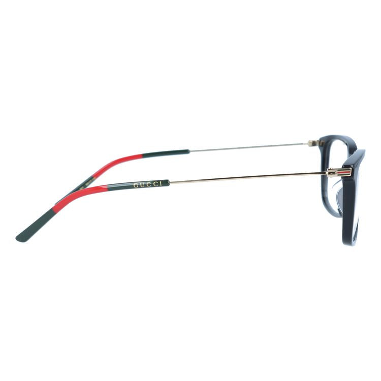 グッチ メガネフレーム シェリーライン （ウェブライン） 伊達メガネ アジアンフィット GUCCI GG1056OA 001 56サイズ スクエア型 ユニセックス メンズ レディース