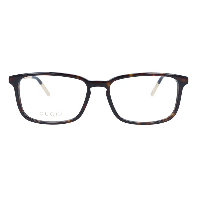 グッチ メガネフレーム シェリーライン （ウェブライン） 伊達メガネ アジアンフィット GUCCI GG1056OA 002 56サイズ スクエア型 ユニセックス メンズ レディース