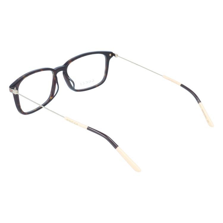 グッチ メガネフレーム シェリーライン （ウェブライン） 伊達メガネ アジアンフィット GUCCI GG1056OA 002 56サイズ スクエア型 ユニセックス メンズ レディース