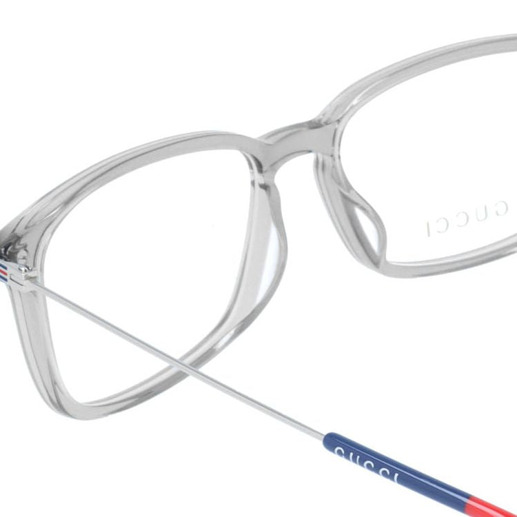 グッチ メガネフレーム シェリーライン （ウェブライン） 伊達メガネ アジアンフィット GUCCI GG1056OA 003 56サイズ スクエア型 ユニセックス メンズ レディース