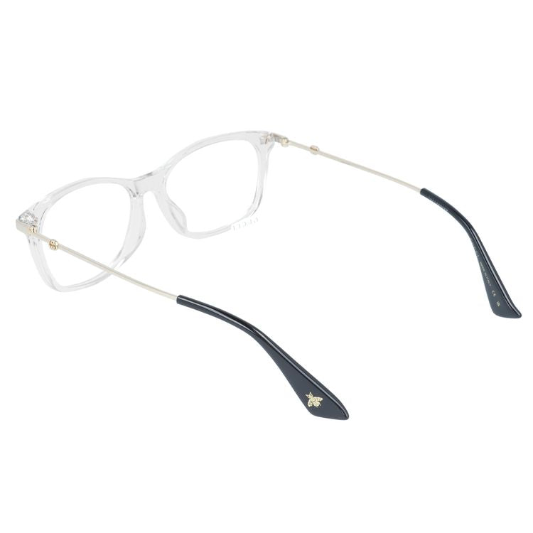 グッチ メガネフレーム インターロッキングG 伊達メガネ アジアンフィット GUCCI GG1061OA 002 54サイズ ウェリントン型 ユニセックス メンズ レディース ビー（蜂）