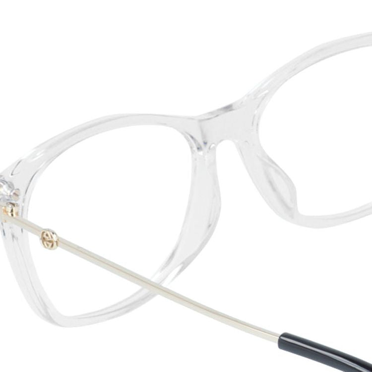 グッチ メガネフレーム インターロッキングG 伊達メガネ アジアンフィット GUCCI GG1061OA 002 54サイズ ウェリントン型 ユニセックス メンズ レディース ビー（蜂）