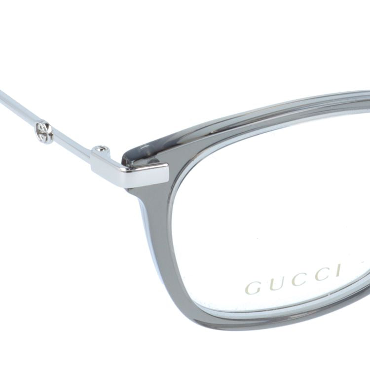 グッチ メガネフレーム インターロッキングG 伊達メガネ アジアンフィット GUCCI GG1061OA 003 54サイズ ウェリントン型 ユニセックス メンズ レディース ビー（蜂）