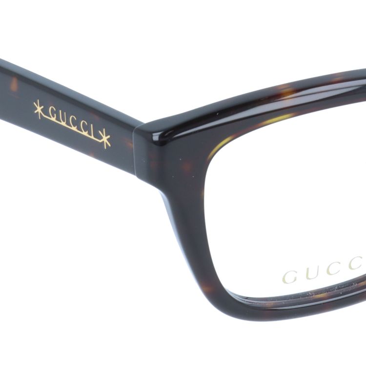 グッチ メガネフレーム 伊達メガネ アジアンフィット GUCCI GG1177OA 002 55サイズ ウェリントン型 ユニセックス メンズ レディース