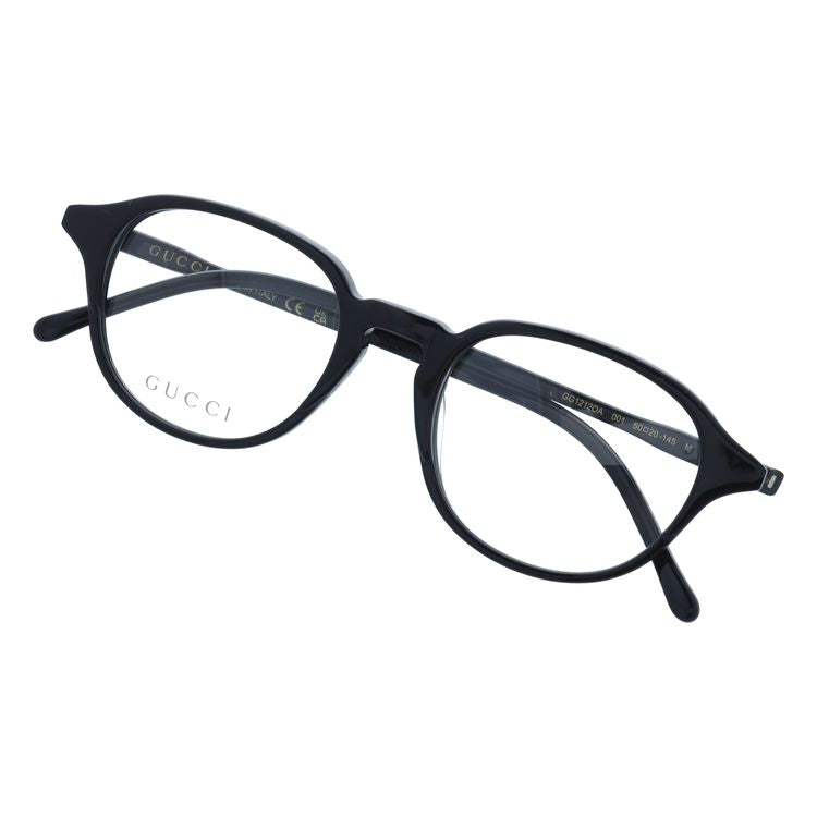 グッチ メガネフレーム 伊達メガネ アジアンフィット GUCCI GG1212OA 001 50サイズ ボストン型 ユニセックス メンズ レディース