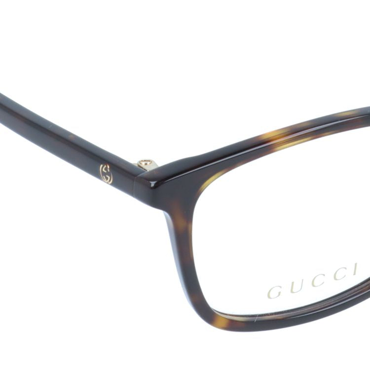 グッチ メガネフレーム インターロッキングG 伊達メガネ アジアンフィット GUCCI GG1354OA 002 55サイズ スクエア型 ユニセックス メンズ レディース