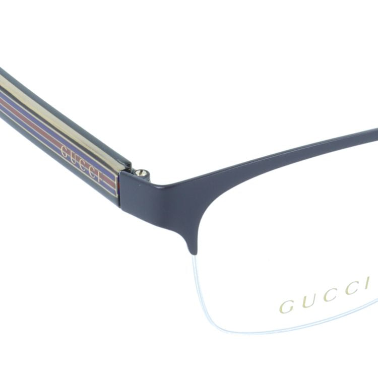 グッチ メガネフレーム 伊達メガネ アジアンフィット（フルフィット） GUCCI GG0387OJ 004 55サイズ スクエア型 ユニセックス メンズ レディース シェリーライン