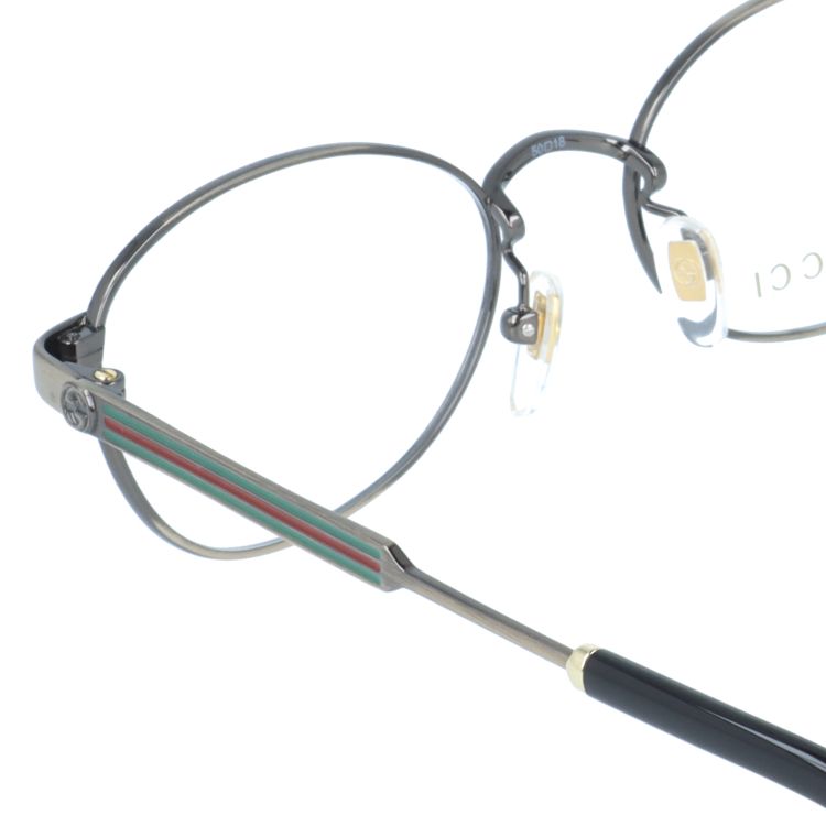 グッチ メガネフレーム 伊達メガネ アジアンフィット（フルフィット） GUCCI GG0591OJ 005 50サイズ オーバル型 ユニセックス メンズ レディース シェリーライン