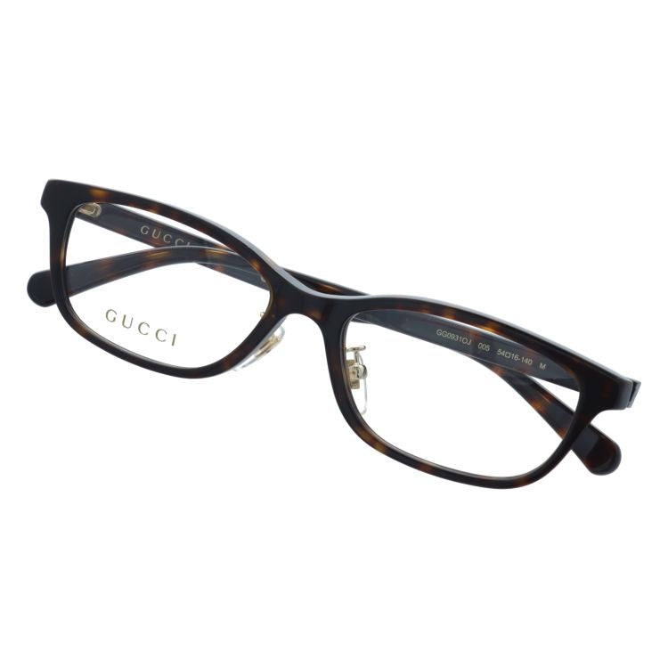 グッチ メガネフレーム 伊達メガネ アジアンフィット（フルフィット） GUCCI GG0931OJ 005 54サイズ スクエア型 ユニセックス メンズ レディース