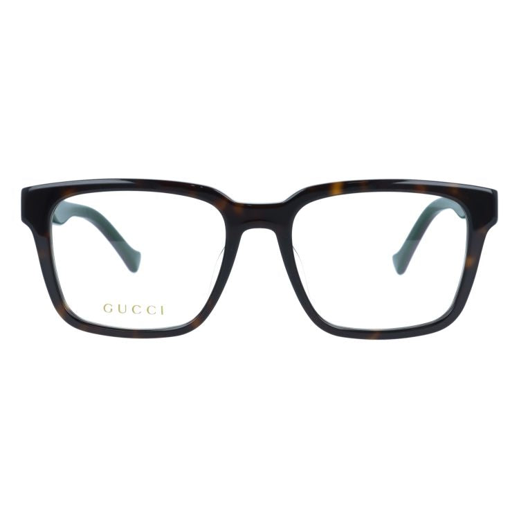 グッチ メガネフレーム 伊達メガネ アジアンフィット（フルフィット） GUCCI GG1306OA 002 54サイズ スクエア型 ユニセックス メンズ レディース