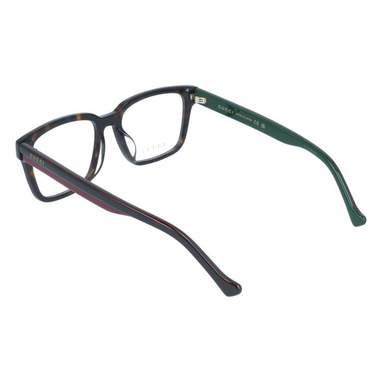 グッチ メガネフレーム 伊達メガネ アジアンフィット（フルフィット） GUCCI GG1306OA 002 54サイズ スクエア型 ユニセックス メンズ レディース