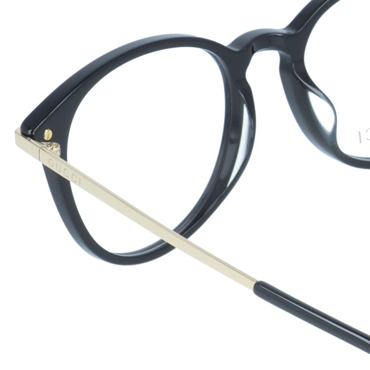 グッチ メガネフレーム 伊達メガネ アジアンフィット（フルフィット） GUCCI GG1466OA 001 51サイズ ボストン型 ユニセックス メンズ レディース