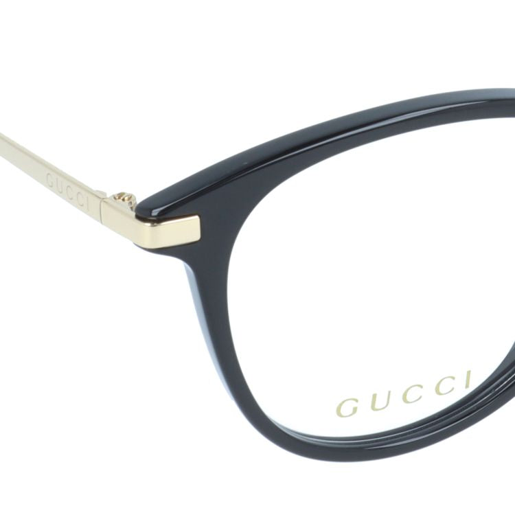 グッチ メガネフレーム 伊達メガネ アジアンフィット（フルフィット） GUCCI GG1466OA 001 51サイズ ボストン型 ユニセックス メンズ レディース