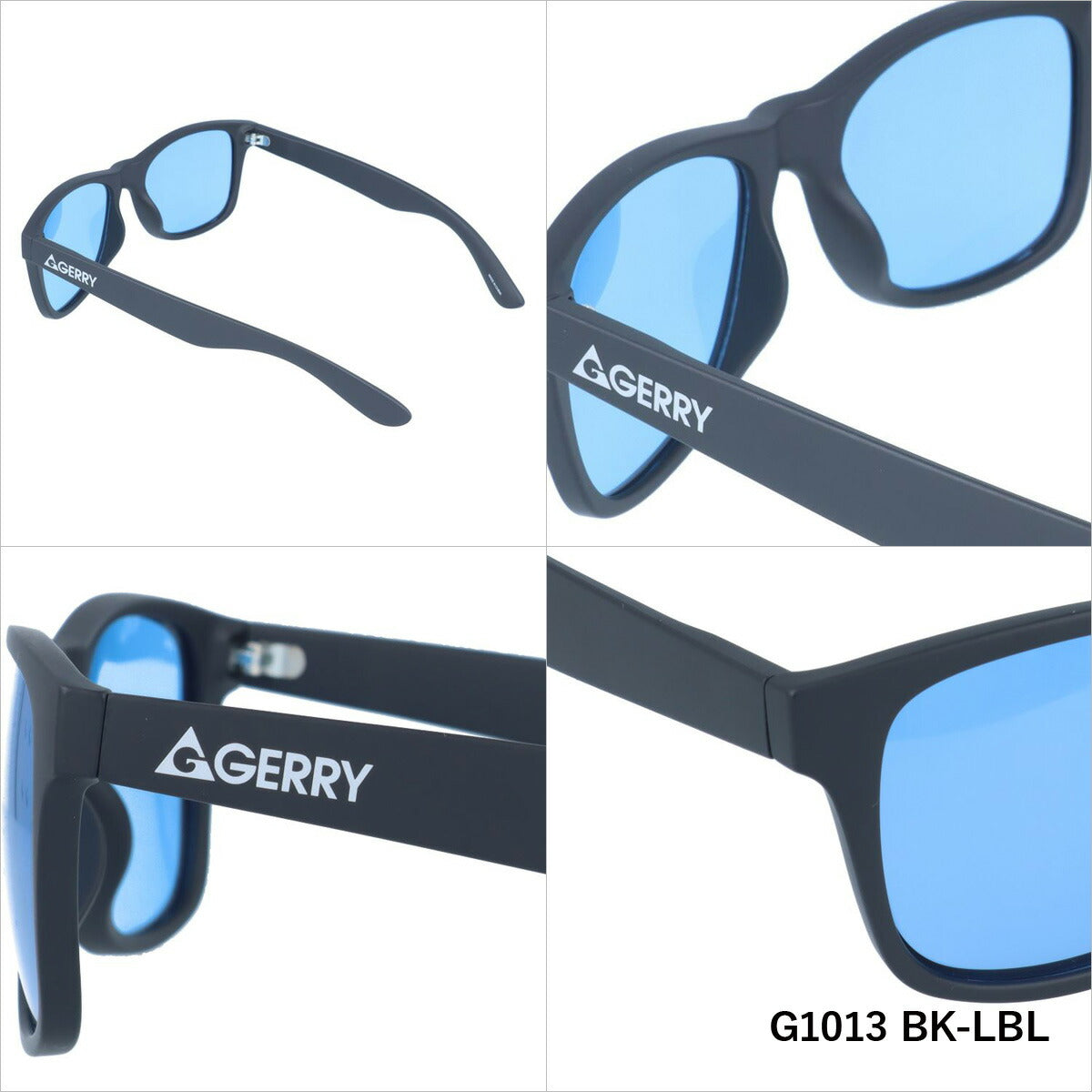 【訳あり】ジェリー 偏光 サングラス カラーレンズ メンズ レディース UVカット GERRY ブランド G1013 54 ウェリントン | 紫外線 対策 おすすめ 人気 プレゼント 運転 ドライブ レジャー キャンプ アウトドア 釣り フィッシング 海 川 山 春 夏 秋 冬 ランニング