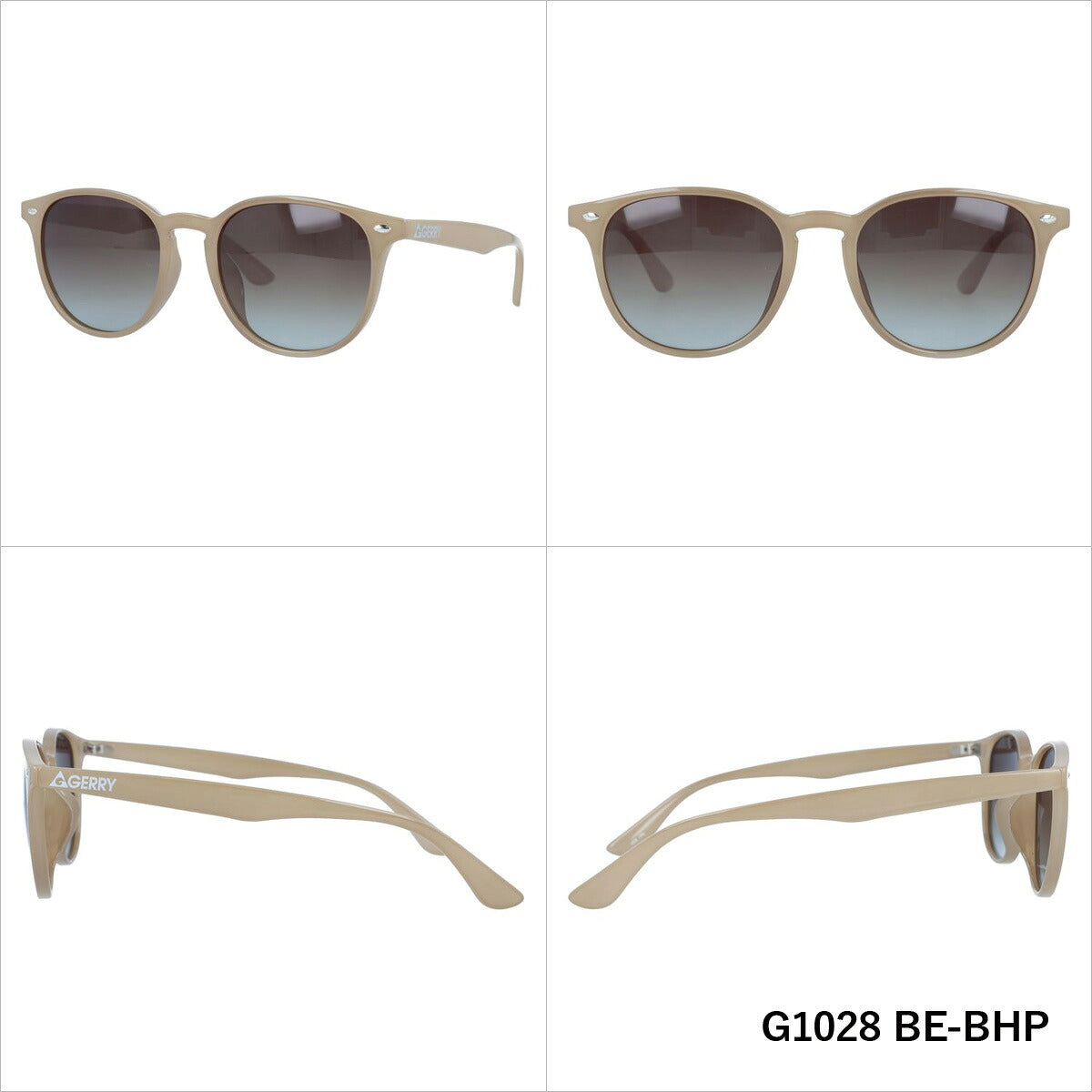 【訳あり】ジェリー 偏光 サングラス カラーレンズ メンズ レディース UVカット GERRY ブランド G1028 52 ボストン | 紫外線 対策 おすすめ 人気 プレゼント 運転 ドライブ レジャー キャンプ アウトドア 釣り フィッシング 海 川 山 春 夏 秋 冬 ランニング