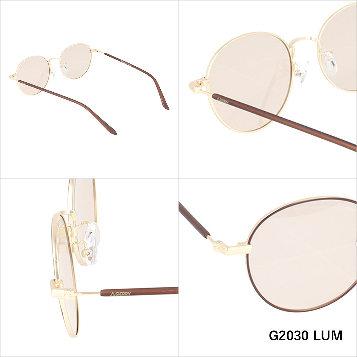 ジェリー 偏光サングラス GERRY G2030 50サイズ 全4カラー ボストン型 ポラライズド 乱反射をカットしてクリアな視界へ ユニセックス メンズ レディース