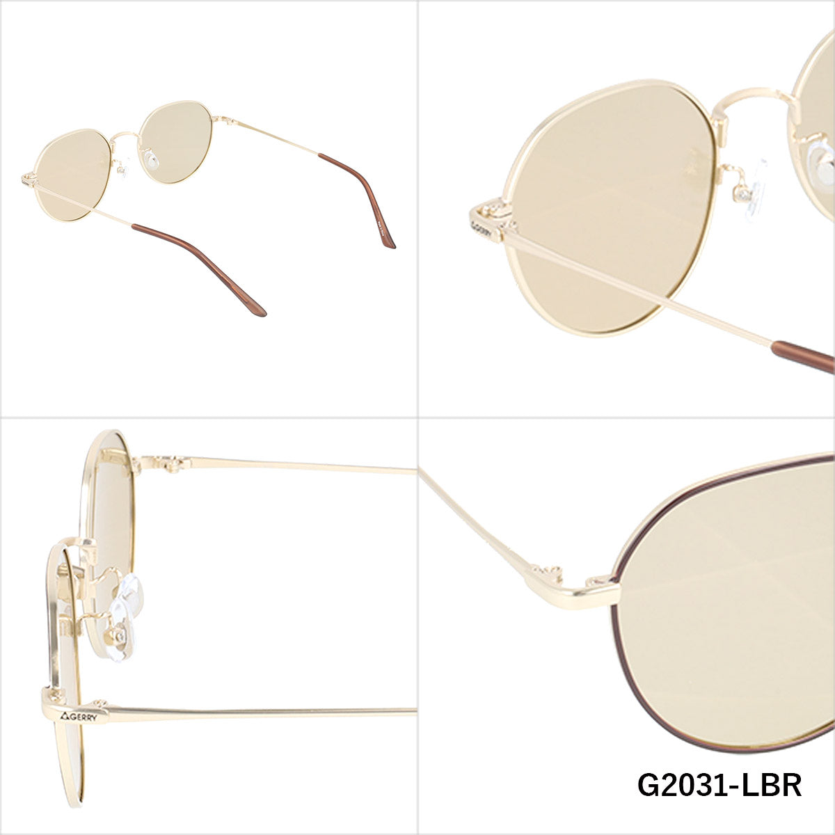 ジェリー 偏光サングラス GERRY G2031 52サイズ 全4カラー ボストン型 ポラライズド 乱反射をカットしてクリアな視界へ ユニセックス メンズ レディース