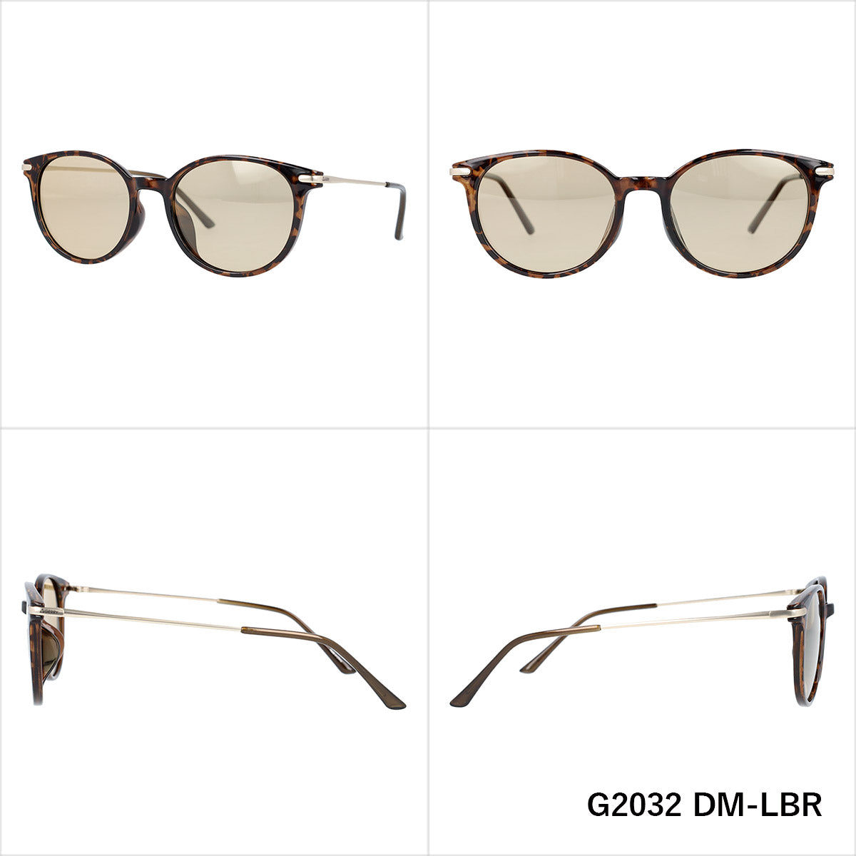 ジェリー 偏光サングラス アジアンフィット GERRY G2032 41サイズ 全4カラー ボストン型 ポラライズド 乱反射をカットしてクリアな視界へ コンビフレーム ユニセックス メンズ レディース