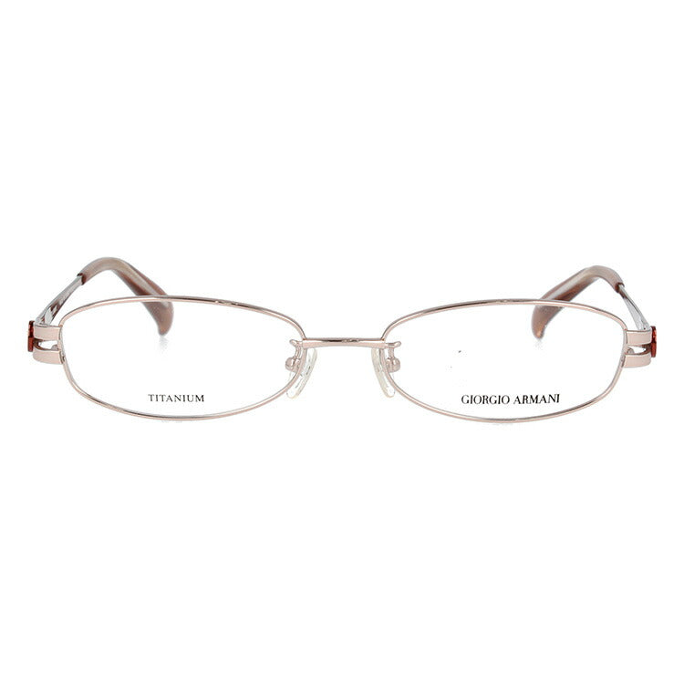 ジョルジオアルマーニ メガネ フレーム 眼鏡 度付き 度なし 伊達メガネ だて ダテ メンズ レディース GIORGIO ARMANI GA2672J 9N8 52サイズ オーバル型 ブランド ロゴ アイコン UVカット 紫外線 UV対策 おしゃれ ギフト ラッピング無料